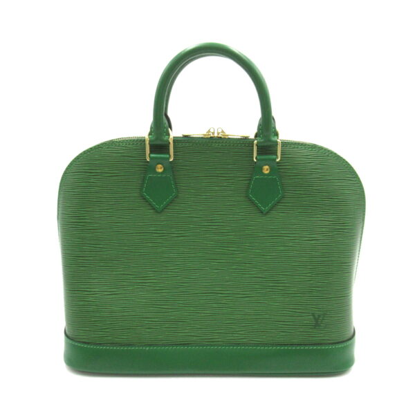 2101218171006 1 Louis Vuitton Alma Handbag Epi Green