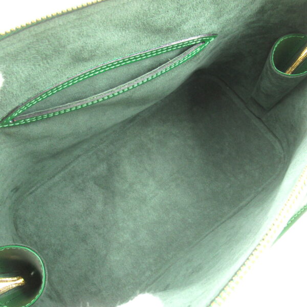 2101218171006 5 Louis Vuitton Alma Handbag Epi Green