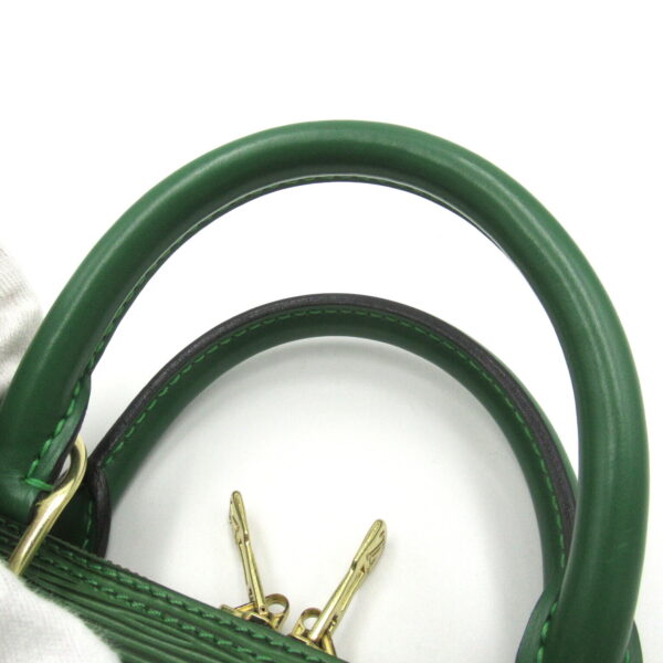 2101218171006 8 Louis Vuitton Alma Handbag Epi Green