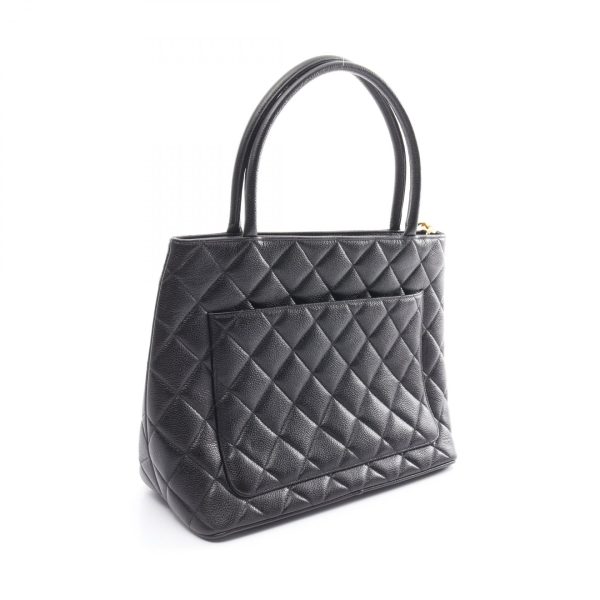 2101218171259 2 Chanel Tote Bag Caviar Skin Black