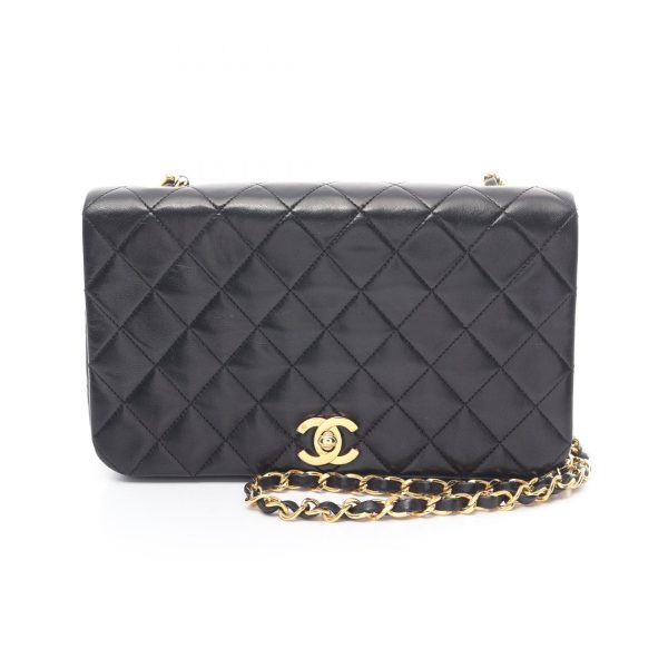 2101218171303 1 Chanel Matelasse Full Flap Shoulder Bag Black