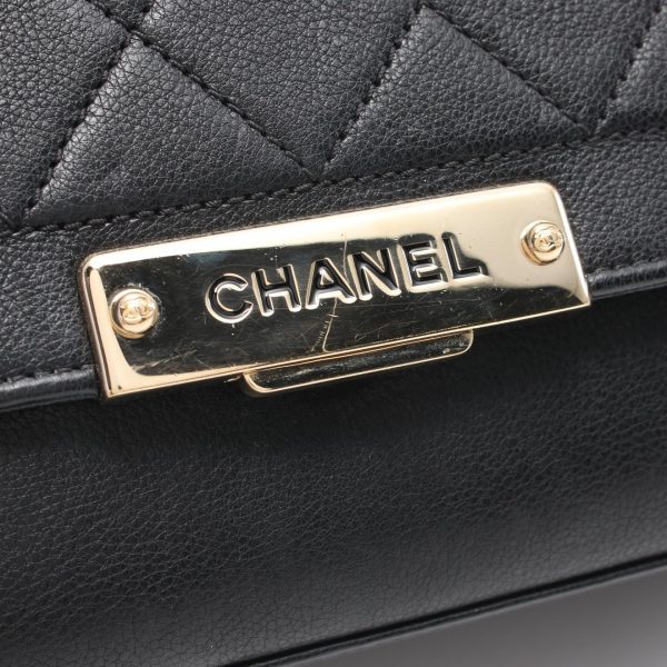 2101218171372 6 Chanel Matelasse Shoulder Bag Black