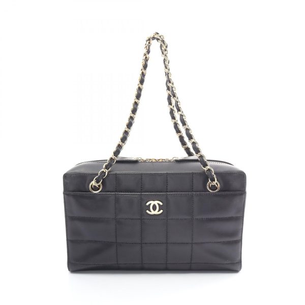 2101218171433 1 Chanel Chocolate Bar Shoulder Bag Black