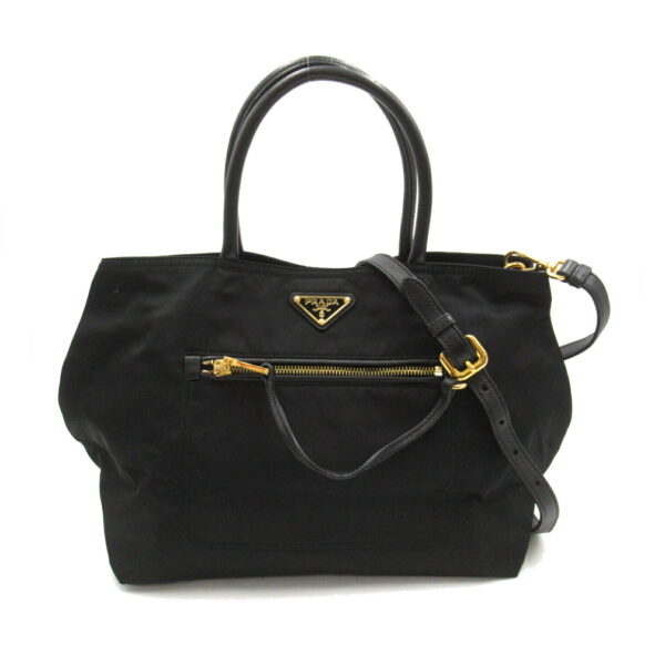 2101218171488 1 Prada 2WAY Nylon Tote Bag Black