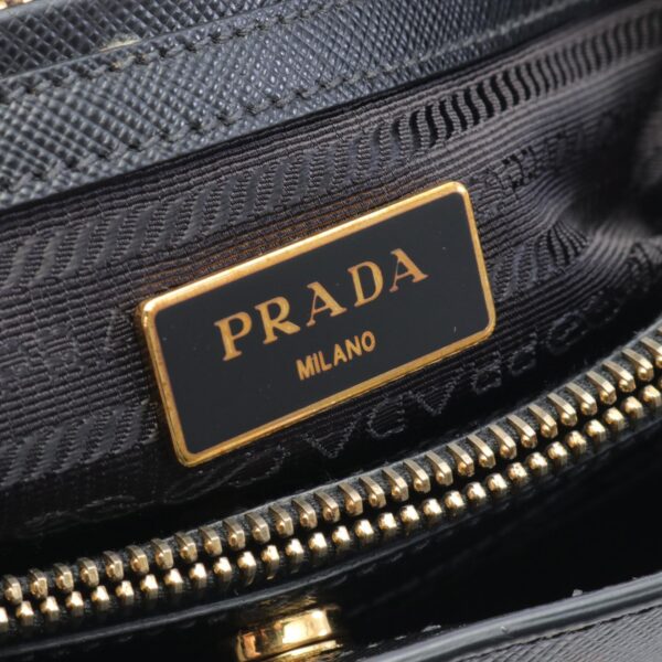 2101218177817 4 Prada Saffiano LuGalleria Saffiano Handbag Black