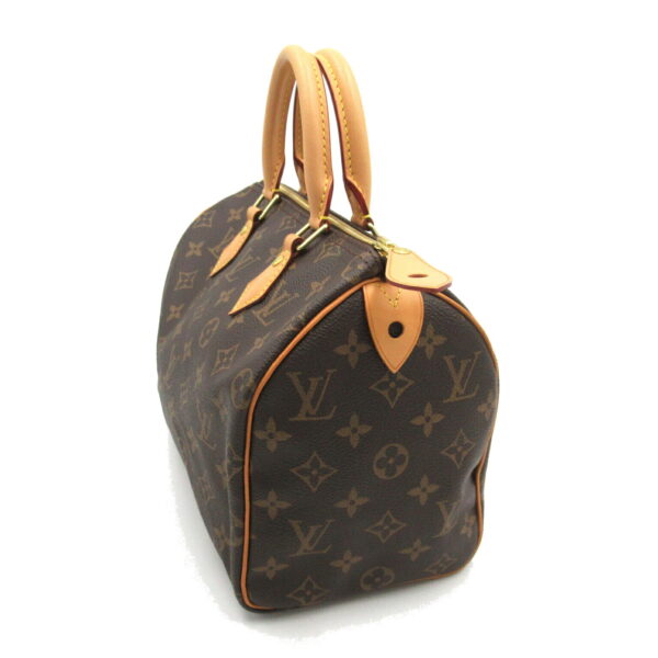 2101218178012 3 Louis Vuitton Speedy 25 Handbag Monogram Brown