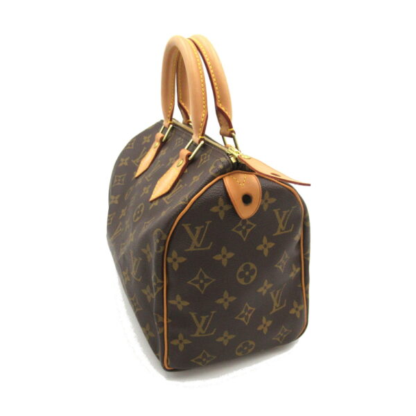 2101218178074 3 Louis Vuitton Speedy 25 Handbag Monogram Brown