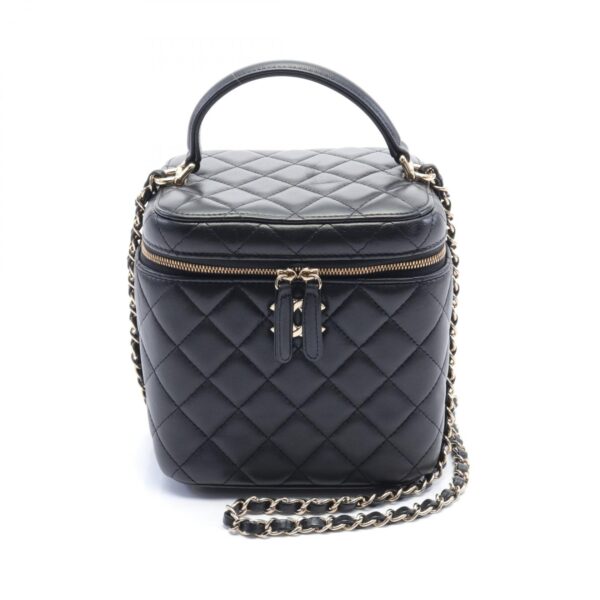 2101218192773 1 Chanel Matelasse Lambskin Shoulder Bag Black