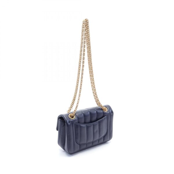 2101218192872 2 Chanel 255 Lambskin Shoulder Bag Blue