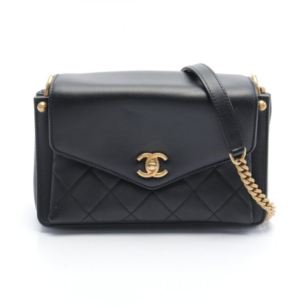 2101218192964 1 Chanel Matelasse Shoulder Bag Black