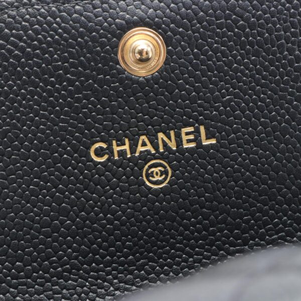 2101218193039 4 Chanel Boy Chanel Caviar Skin Shoulder Bag Black