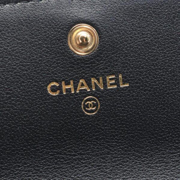 2101218193152 4 Chanel Matelasse Lambskin FauPearl Shoulder Bag Black