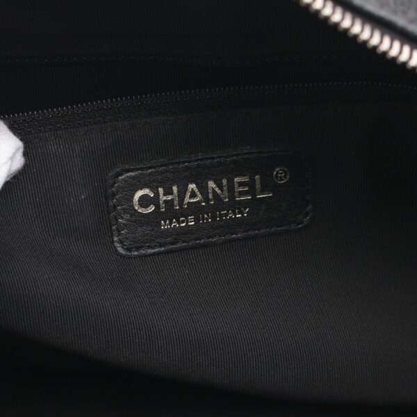 2101218226638 4 Chanel Matelasse Caviar Skin Handbag Black