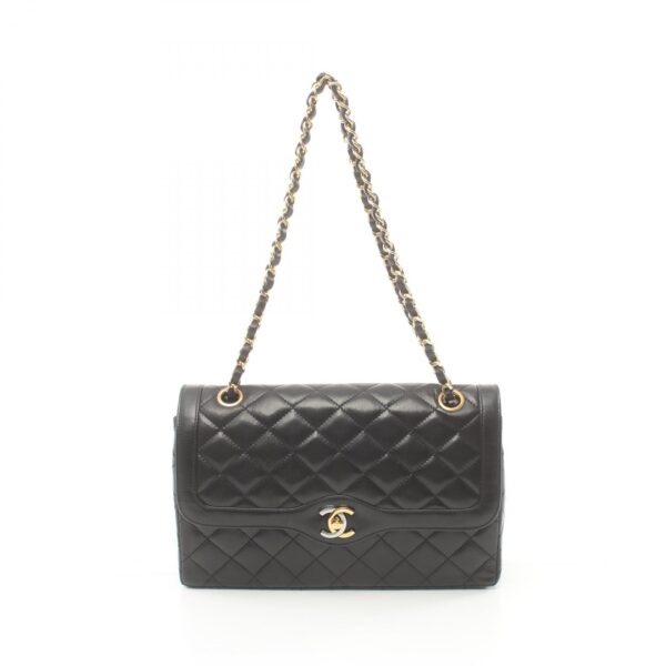 2101218226706 1 Chanel Matelasse Lambskin Shoulder Bag Black