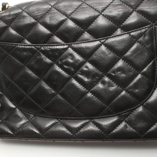 2101218226706 9 Chanel Matelasse Lambskin Shoulder Bag Black