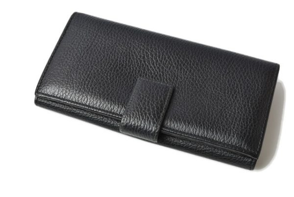 210122 03 g 3 Gucci Long Wallet Interlocking G Black