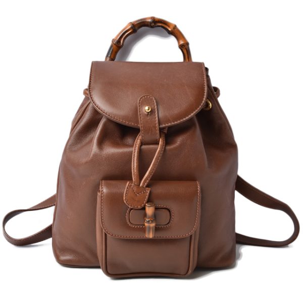 210122 08 g 1 Gucci Mini Rucksack Brown