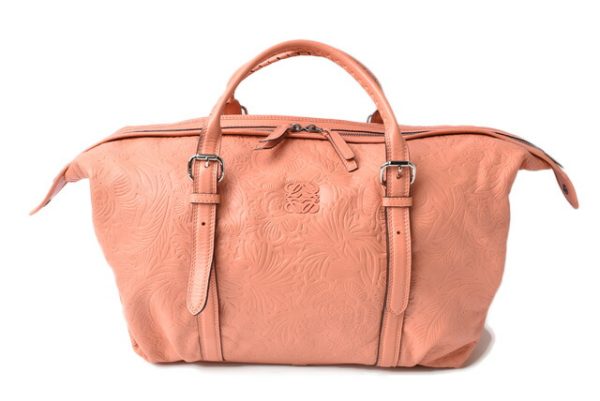 210122 09 lo 2 Loewe Flower Tote Bag Coral Pink