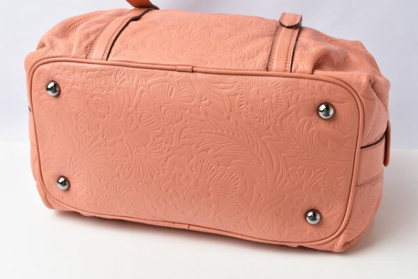 210122 09 lo 7 Loewe Flower Tote Bag Coral Pink