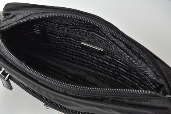 210122 10 p 8 Prada Shoulder Bag Tessuto Black