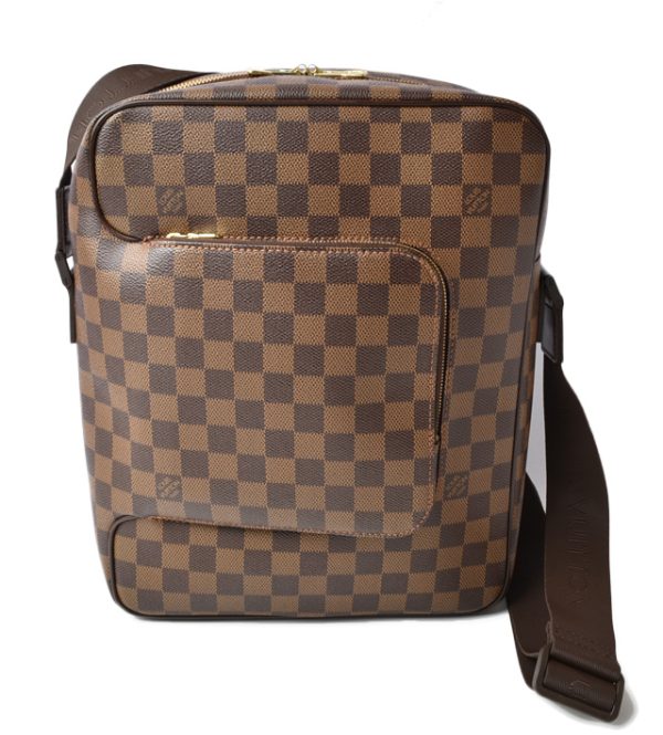 210122 16 lv 1 Louis Vuitton Shoulder Bag Olaf MM Damier