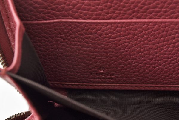 210128 01 g 6 Gucci Wallet GG Marmont Blackish Pink