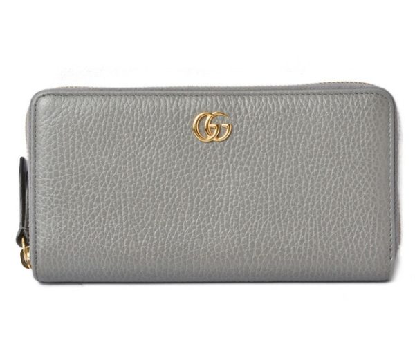 210128 02 g 1 Gucci Long Wallet Petit Marmont Black