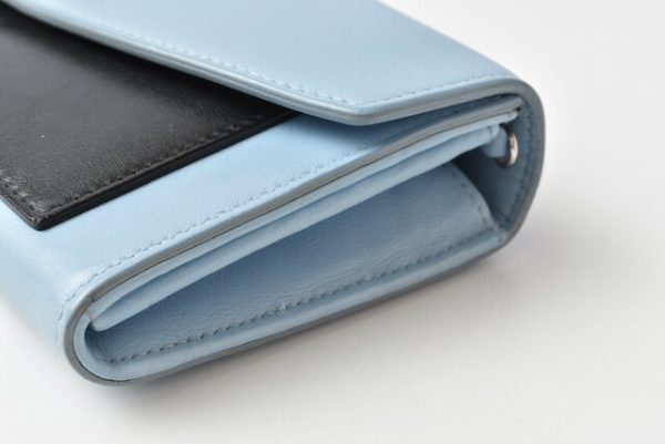 210128 06 cd 4 Dior Wallet Long Blue