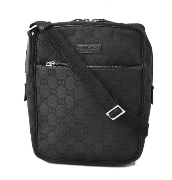 210128 12 g 1 Gucci Crossbody Bag GG Black