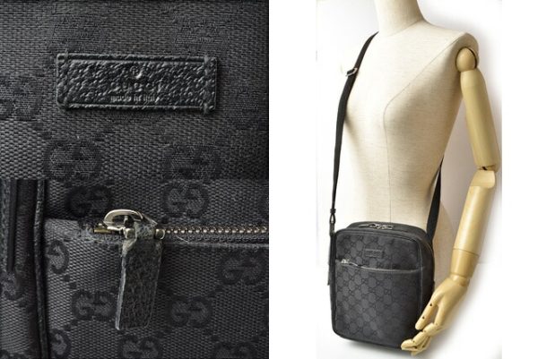 210128 12 g 2 Gucci Crossbody Bag GG Black