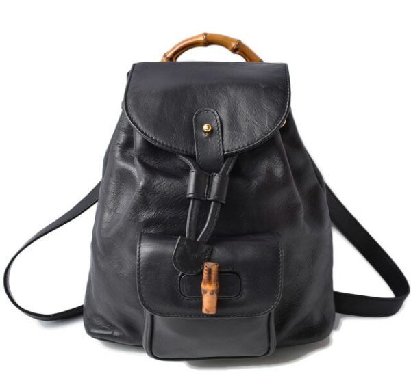 210128 24 g 1 Gucci Mini Rucksack Black