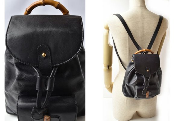 210128 24 g 2 Gucci Mini Rucksack Black