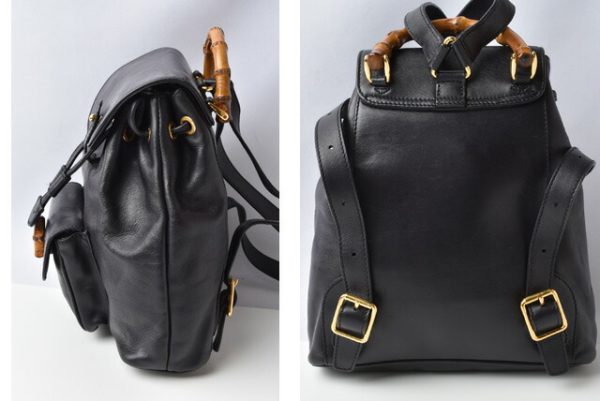 210128 24 g 4 Gucci Mini Rucksack Black