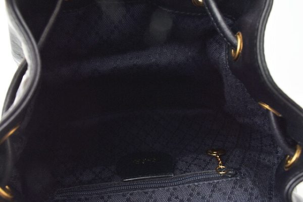 210128 24 g 9 Gucci Mini Rucksack Black