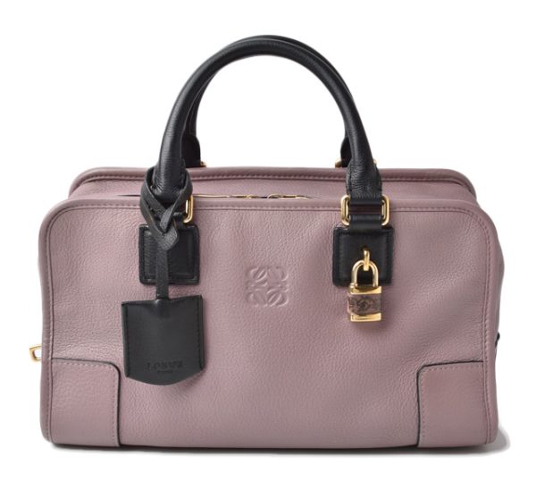 210128 25 lo 1 Loewe Amazona 28 Handbag Purple