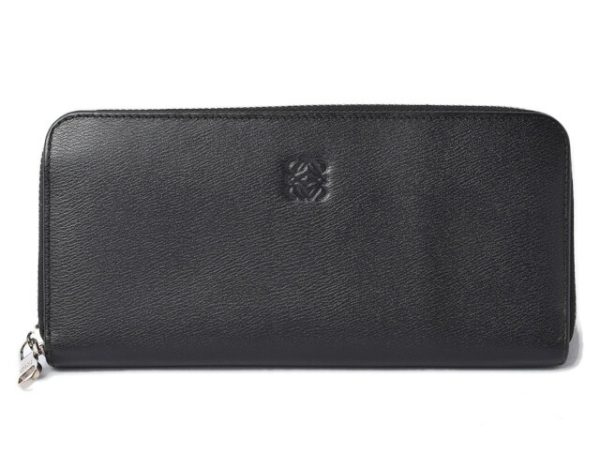 210225 04 lo 1 Loewe Amazona Long Wallet Calfskin Black