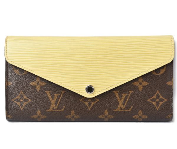 210225 12 lv 1 Louis Vuitton Portefeuille Marie Wallet Yellow