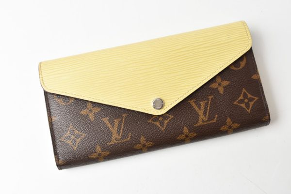 210225 12 lv 2 Louis Vuitton Portefeuille Marie Wallet Jaune Pere