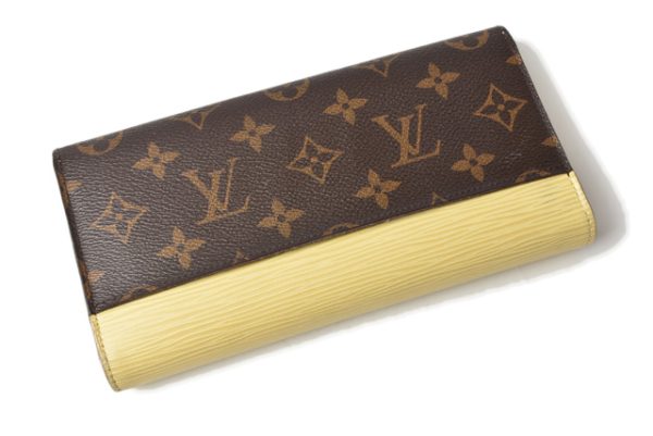 210225 12 lv 4 Louis Vuitton Portefeuille Marie Wallet Jaune Pere