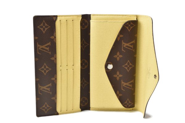 210225 12 lv 6 Louis Vuitton Portefeuille Marie Wallet Yellow