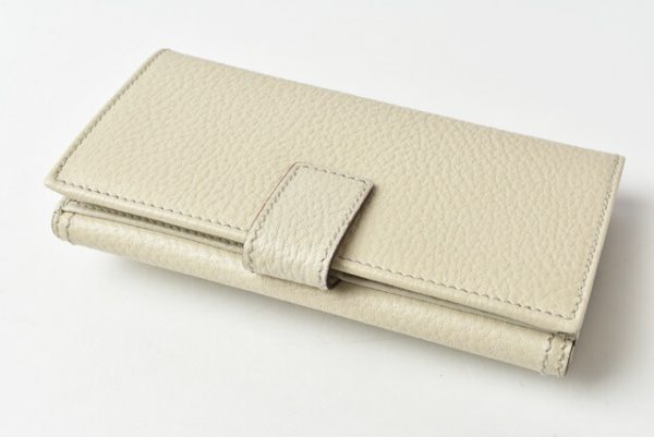 210225 13 g 3 Gucci Long Wallet Bamboo Ivory