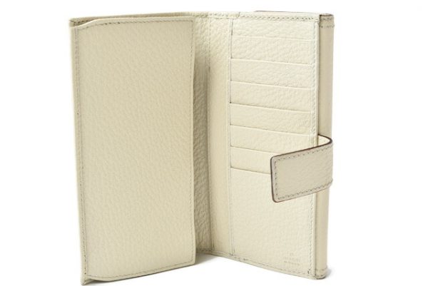 210225 13 g 9 Gucci Long Wallet Bamboo Ivory