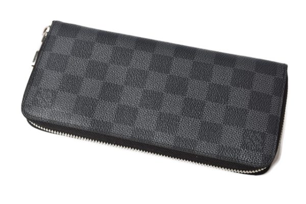 210225 14 lv 2 Louis Vuitton Zippy Wallet Damier Graphite