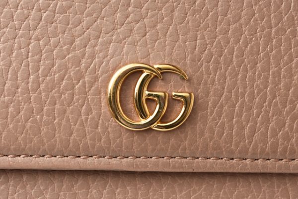 210225 15 g 4 Gucci Long Wallet Petit Marmont Beige