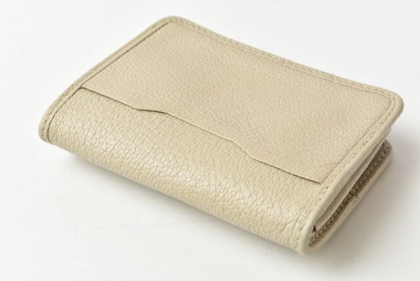 210225 18 lo 3 Loewe Amazona Mini Wallet Goatskin Beige Wine