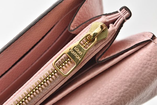 210225 19 lv 10 Louis Vuitton Portefeuille Sara Empreinte Rose Poudre Pink