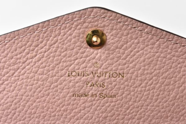 210225 19 lv 9 Louis Vuitton Portefeuille Sara Empreinte Rose Poudre Pink