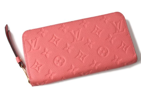 210225 20 lv 2 Louis Vuitton Zippy Wallet Long Empreinte Blossom Pink