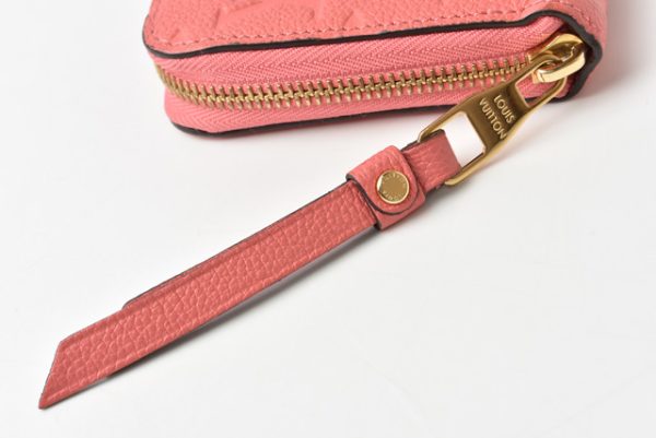 210225 20 lv 5 Louis Vuitton Zippy Wallet Long Empreinte Blossom Pink