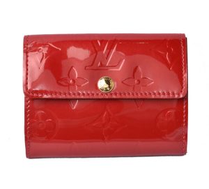 210225 22 l 1 Louis Vuitton Alma BB Vernis Handbag Red